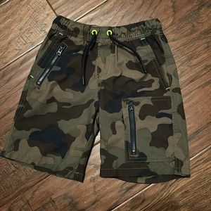 Boys Camouflage Shorts. Cat & Jack. Size 5T. 92% Recycled Polyester 8% Spandex